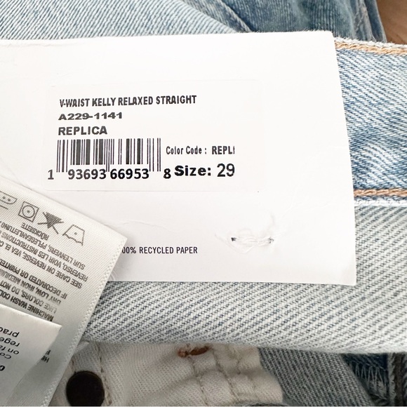 Free People AGOLDE V-Waist Kelly Jeans - Picture 11 of 12